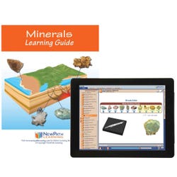 Image for Newpath Learning All About Minerals Student Learning Guide with Online Lesson from School Specialty
