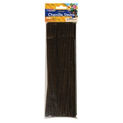 Image for Creativity Street Standard Chenille Stems, 1/8 x 12 Inches, Brown, Pack of 100 from School Specialty