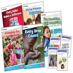 Image for Teacher Created Materials Community & Social Awareness Book Set and Game Cards, Grade 2, Set of 6 from School Specialty