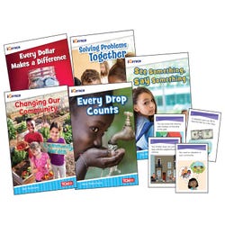 Image for Teacher Created Materials Community & Social Awareness Book Set and Game Cards, Grade 2, Set of 6 from School Specialty