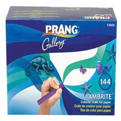 Image for Prang Ambrite Colored Drawing Chalk for Artists, Assorted Colors, Set of 144 from School Specialty
