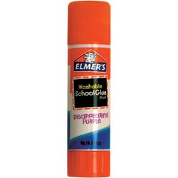Image for Elmer's Washable School Glue Stick, 0.21 Ounces, Disappearing Purple from School Specialty
