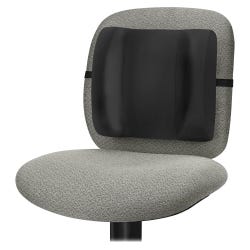 Image for Fellowes High Profile Backrest, 13 X 4 X 12-5/8 in, High Density Foam, Black from School Specialty