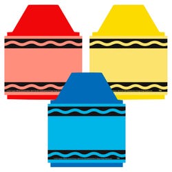 Image for Eureka Crayola Cutout Crayons from School Specialty