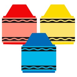Image for Eureka Crayola Cutout Crayons from School Specialty