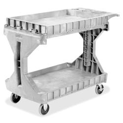 Image for Akro-Mils Dent-Resistant ProCart, 45 x 24 x 35 Inches, 400 Pounds, Foam Plastic, Gray from School Specialty