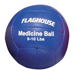 Image for FlagHouse Synthetic Leather Medicine Ball, 9 to 10 Pounds from School Specialty