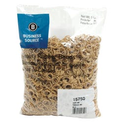 Image for Business Source Rubber Bands, Size 8, 1 lb /BG, 7/8 x 1/16 Inches, Natural Crepe from School Specialty