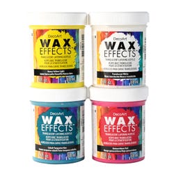 DecoArt Wax Effects, Assorted Primary Colors, Set of 4 Item Number 2135320