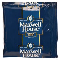 Image for Maxwell House Master Blend Pre-Measured Coffee Pack, 1.1 oz, 10 - 12 Cup, Pack of 42 from School Specialty