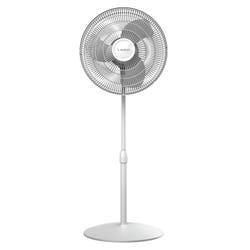 Lasko Oscillating Compact Stand Fan, 3 Speed, White, Item Number 2002554