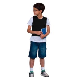 Image for Abilitations Deep Pressure Sensory Vest, Large, 42 x 23 Inches, Black from School Specialty