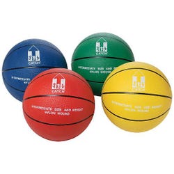 Image for CATCH Basketballs, Size 6, Assorted Colors, Set of 4 from School Specialty