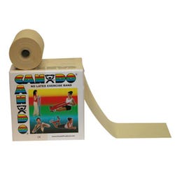 Image for CanDo No-Latex XX-Light Resistance Band, 50 Yards, Tan from School Specialty