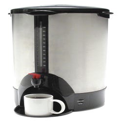 Image for CoffeePro Commercial Urn/Coffee Maker, 100 Cup, Stainless Steel from School Specialty