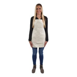 Image for Sax Design Your Own Apron, Medium, 20 x 29 Inches, White, 1 Pocket from School Specialty