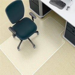Image for Deflect-O Supermat Chair Mat, 46 x 60 x 1/8 Inches, Vinyl, Rectangle from School Specialty