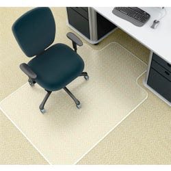 Image for Deflect-O Supermat Chair Mat, 46 x 60 x 1/8 Inches, Vinyl, Rectangle from School Specialty