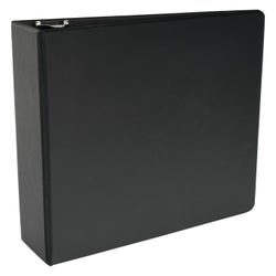 Image for School Smart D Ring Binder, Polypropylene, 3 Inches, Black from School Specialty