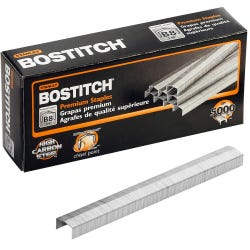 Image for Bostitch B8 Chisel Point Staple for B8C Line, 1/2 Inch Crown, Pack of 5000 from School Specialty