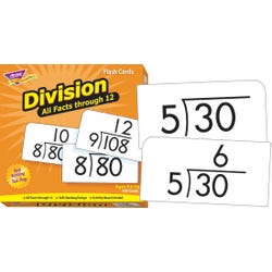 Image for Trend Enterprises Division All Facts Through 12 Flash Cards, Set of 156 from School Specialty