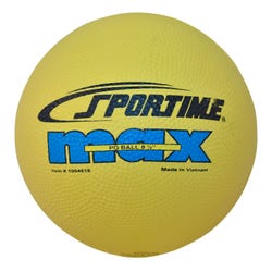 Image for Sportime Max Playground Ball, 8-1/2 Inch, Yellow from School Specialty