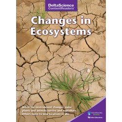 Delta Science Content Readers Changes in Ecosystems Purple Book, Pack of 8, Item Number 1278125