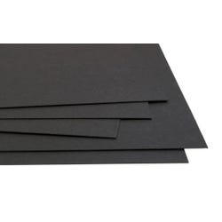 Image for Jack Richeson Black Art Paper, 12 x 18 Inches, 135 lb, 250 Sheets from School Specialty
