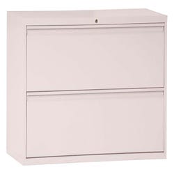 Image for Classroom Select Lateral File Cabinet with Full Pull, 2 Drawers, 36 x 18 x 27 Inches, Light Gray from School Specialty