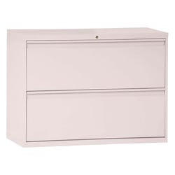 Image for Classroom Select Lateral File Cabinet with Full Pull, 2 Drawers, 36 x 18 x 27 Inches, Light Gray from School Specialty