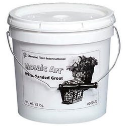 Image for Jennifer's Mosaics Dry Set Grout, 25 lb Bucket, White from School Specialty