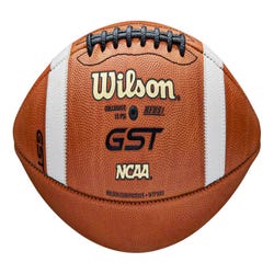 Image for Wilson GST NFHS Leather Football, Regulation Size 9 from School Specialty