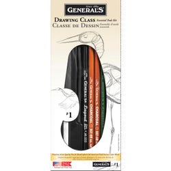 General's Drawing Class Essential Tools Kit, Set of 13 Item Number 408356
