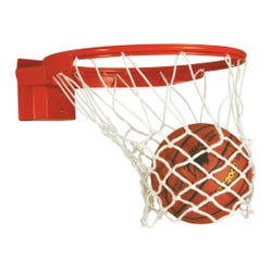 Image for Bison Baseline 180 deg Breakaway Basketball Rim for 42 X 72 in Backboard, Steel from School Specialty