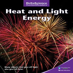 Image for Delta Science Content Readers Heat and Light Energy Purple Book, Pack of 8 from School Specialty