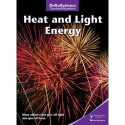Delta Science Content Readers Heat and Light Energy Purple Book, Pack of 8, Item Number 1278114