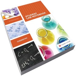 Image for Chemistry Permanent Top Bound Student Lab Notebook, 8 L x 11 W in, 50 Pages from School Specialty