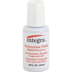 Image for Integra Multi-Purpose Correction Fluid, 22 ml, White from School Specialty