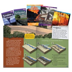 Image for Teacher Created Materials Natural Disasters Book Set of 5, English from School Specialty