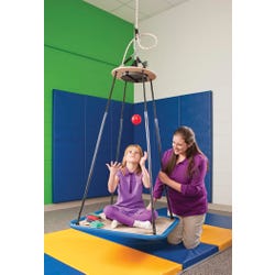 Image for Southpaw Top Disc Design Platform Swing, 31 x 31 x 60 Inches from School Specialty