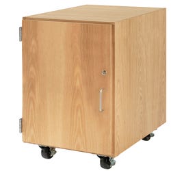 Image for Diversified Woodcrafts M Series Mobile Storage Cabinet, Hinged Left Door, 24 x 22 x 30 Inches from School Specialty