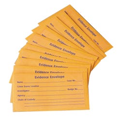 Image for Neo/SCI Forensic Evidence Envelopes from School Specialty