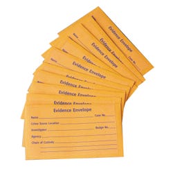 Image for Neo/SCI Forensic Evidence Envelopes from School Specialty
