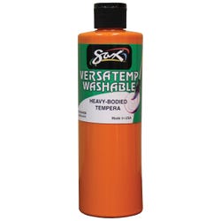 Image for Sax Versatemp Washable Heavy-Bodied Tempera Paint, 1 Pint, Orange from School Specialty