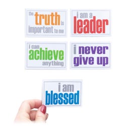 Image for Inspired Minds Encouragement Booster Magnets, Assorted, Set of 5 from School Specialty