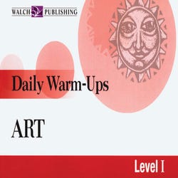 Image for Walch Daily Warm-Ups, Art Level 1 from School Specialty
