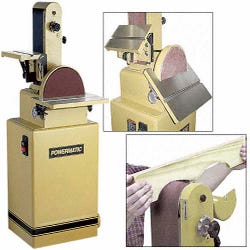 Image for Powermatic 31A Belt and Disc Sander, 1-1/2 HP, 1 PH, 115/230 V from School Specialty