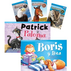 Image for Teacher Created Materials Animal Species Fiction & Nonfiction Text Pairs, Grade 2, Set of 6, Spanish from School Specialty