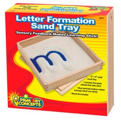 Image for Primary Concepts Letter Formation Sand Tray, 8 x 8 inches from School Specialty