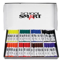 Image for School Smart Art Markers, Conical Tip, Assorted Colors, Set of 200 from School Specialty